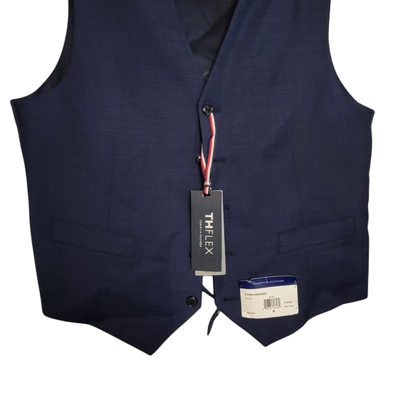 Tommy Hilfiger Flex men's blue vest size medium - Picture 3 of 7